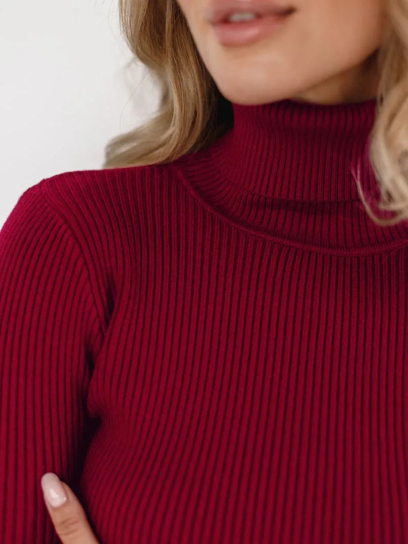 Slim Fit Turtleneck Sweater