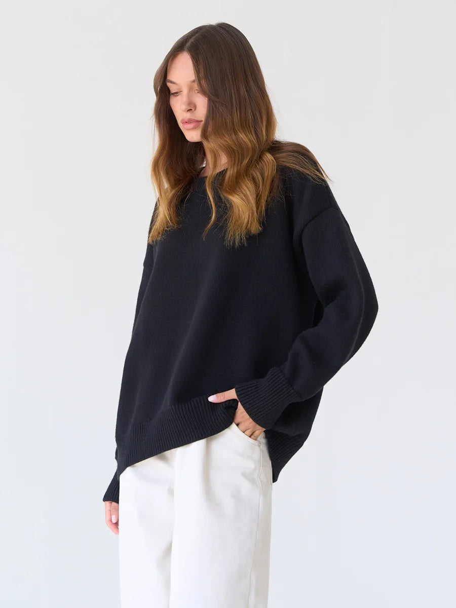 Chic Colorblock Sweater