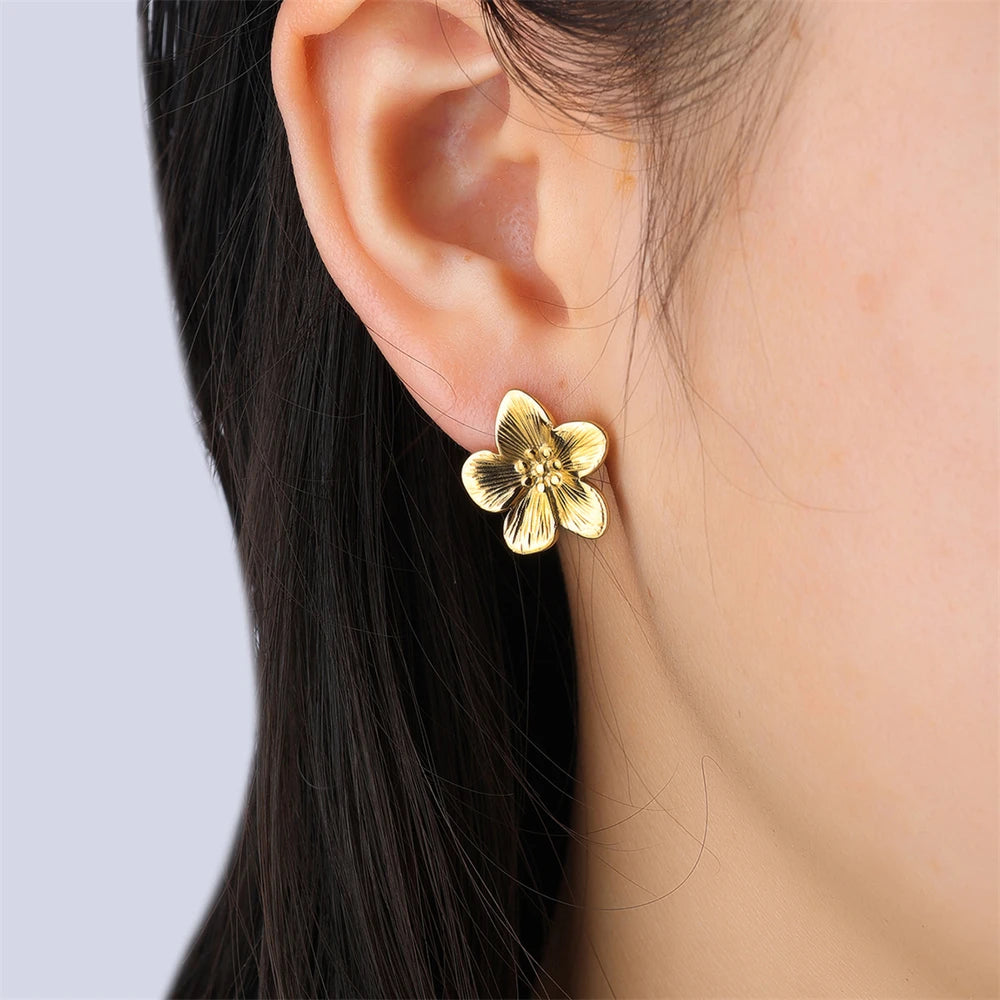 EVA Flower Earrings