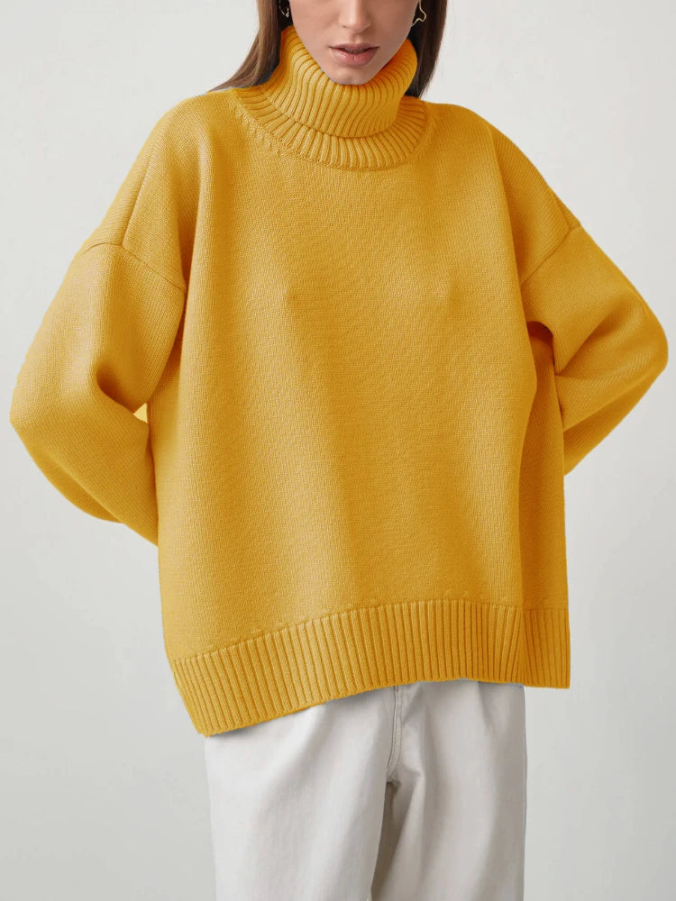 Oversized Turtleneck Sweater