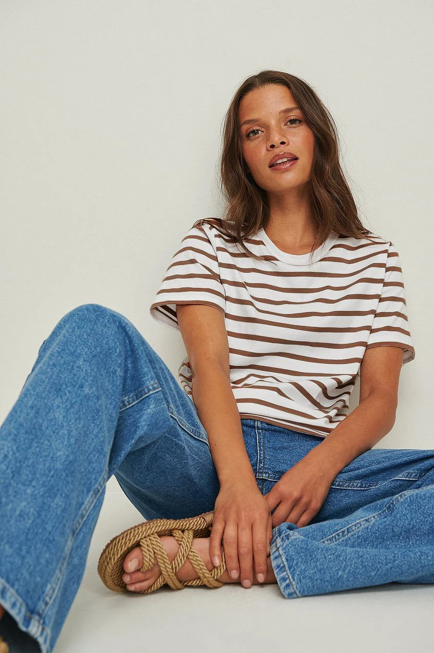 Short Sleeve Striped T-Shirt