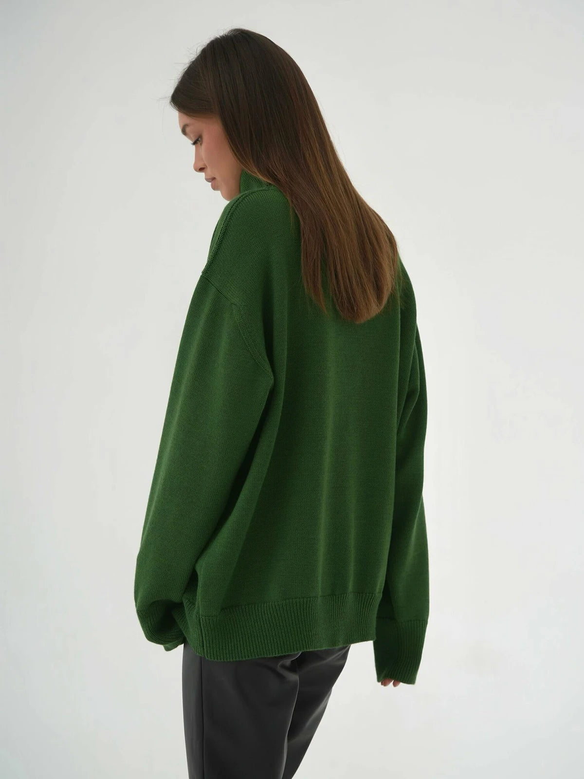 Oversized Turtleneck Sweater